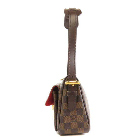 Louis Vuitton Ravello Damier Ebene Brown Handbag Canvas - Picture 3 of 10